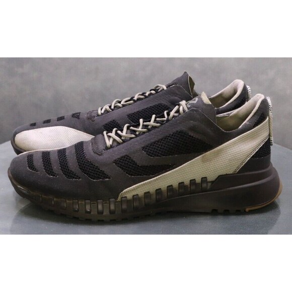 ECCO Zipflex Breakthru S.T.I $140 Men's Sneakers Shoes Sz EU 45 US 11-11.5 Gray - Picture 2 of 12